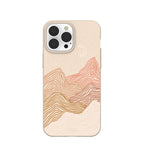 Seashell Pink Peaks iPhone 13 Pro Max Case