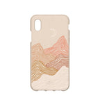 Seashell Pink Peaks iPhone XR Case