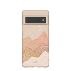 Seashell Pink Peaks Google Pixel 6 Pro Case