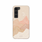 Seashell Pink Peaks Samsung Galaxy S23 Case