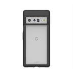 Clear Google Pixel 6 Pro Case with Black Ridge