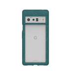 Clear Google Pixel 6 Pro Case with Green Ridge