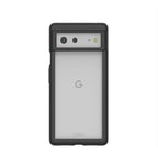 Clear Google Pixel 6 Case with Black Ridge