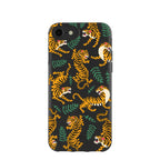 Black Playful Tigers iPhone 6/6s/7/8/SE Case