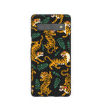 Black Playful Tigers Google Pixel 7a Case