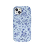 Powder Blue Porcelain iPhone 15 Case