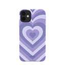 Coque iPhone 11 Lavender Power Hearts