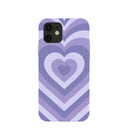 Coque Lavender Power Hearts pour iPhone 12/iPhone 12 Pro