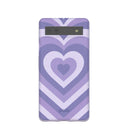 Lavender Power Hearts Google Pixel 6a Case