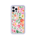 Clear Prairie Florals iPhone 12 Pro Max Case With Lavender Ridge