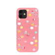 Coque Pretty Picnic rose bonbon pour iPhone 12/iPhone 12 Pro