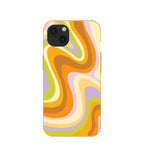 Honey Psychedelic Wave iPhone 13 Case