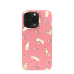 Bubblegum Pink Purrfection iPhone 13 Pro Case