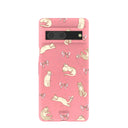 Coque rose bonbon Purrfection pour Google Pixel 7