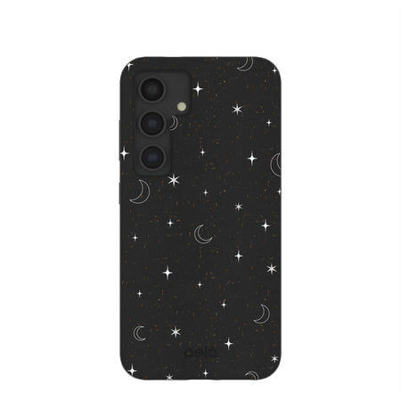 Black Quiet Stars Samsung Galaxy S24 Case