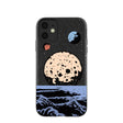 Coque iPhone 11 rétro lune noire