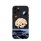 Black Retro Moon iPhone 12 Pro Max Case