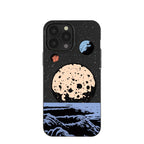 Black Retro Moon iPhone 13 Pro Max Case
