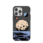 Black Retro Moon iPhone 14 Pro Max Case