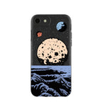 Black Retro Moon iPhone 6/6s/7/8/SE Case