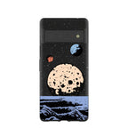 Black Retro Moon Google Pixel 6 Pro Case