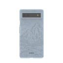 Coque Google Pixel 6a Bleu Poudre Rocheuses