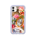 Clear Romanticized iPhone 11 Case With Lavender Ridge