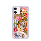 Clear Romanticized iPhone 12/ iPhone 12 Pro Case With Lavender Ridge