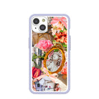 Clear Romanticized iPhone 14 Case With Lavender Ridge