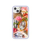 Clear Romanticized iPhone 14 Plus Case With Lavender Ridge