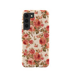 Seashell Rose Garden Samsung Galaxy S22 Case