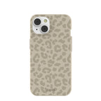 London Fog Sand Leopard iPhone 14 Case