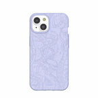 Lavender Sea Tentacles iPhone 14 Case