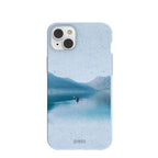 Powder Blue Serene iPhone 14 Plus Case