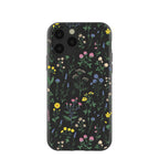 Black Shadow Blooms iPhone 11 Pro Case