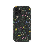 Black Shadow Blooms iPhone 12 Pro Max Case