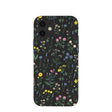 Coque Black Shadow Blooms pour iPhone 12/iPhone 12 Pro