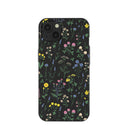 Coque Black Shadow Blooms pour iPhone 13