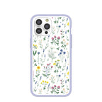 Clear Shadow Blooms iPhone 14 Pro Max Case With Lavender Ridge