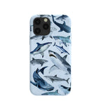 Powder Blue Sharks iPhone 11 Pro Case