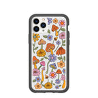 Clear Shrooms and Blooms iPhone 11 Pro Case With Black Ridge