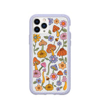Clear Shrooms and Blooms iPhone 11 Pro Case With Lavender Ridge