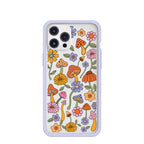 Clear Shrooms and Blooms iPhone 12 Pro Max Case With Lavender Ridge