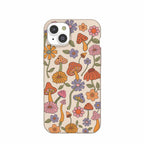 Seashell Shrooms and Blooms iPhone 14 Plus Case