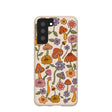 Coque pour Samsung Galaxy S21 Motif coquillages, champignons et fleurs