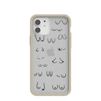 Clear Sister iPhone 12/ iPhone 12 Pro Case With London Fog Ridge