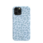 Powder Blue Sky Leopard iPhone 11 Pro Case