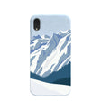 Coque iPhone XR « Pistes bleu poudre »