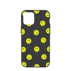 Black Smiley iPhone 12 Mini Case