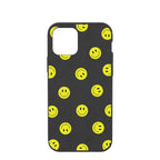 Black Smiley iPhone 12/ iPhone 12 Pro Case